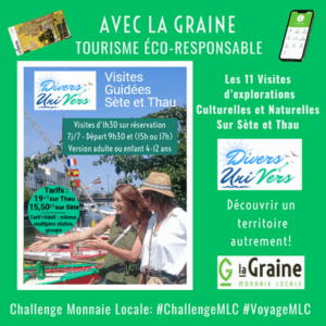 Lire la suite à propos de l’article Divers Uni Vers – Visites Guidées Sète et Thau