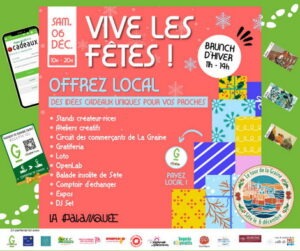 Lire la suite à propos de l’article Vive les Fêtes: à Sète, Offrez local, Payez local
