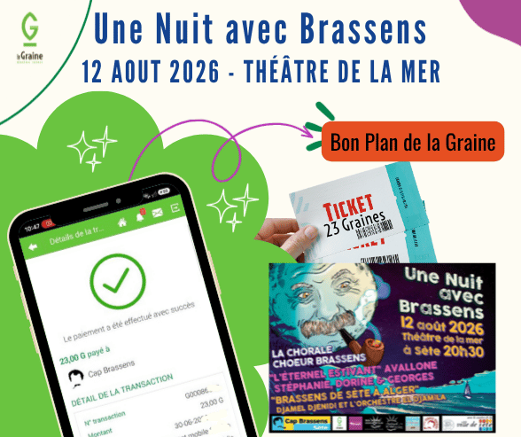 You are currently viewing Les Bons Plans – Une nuit avec Brassens –
