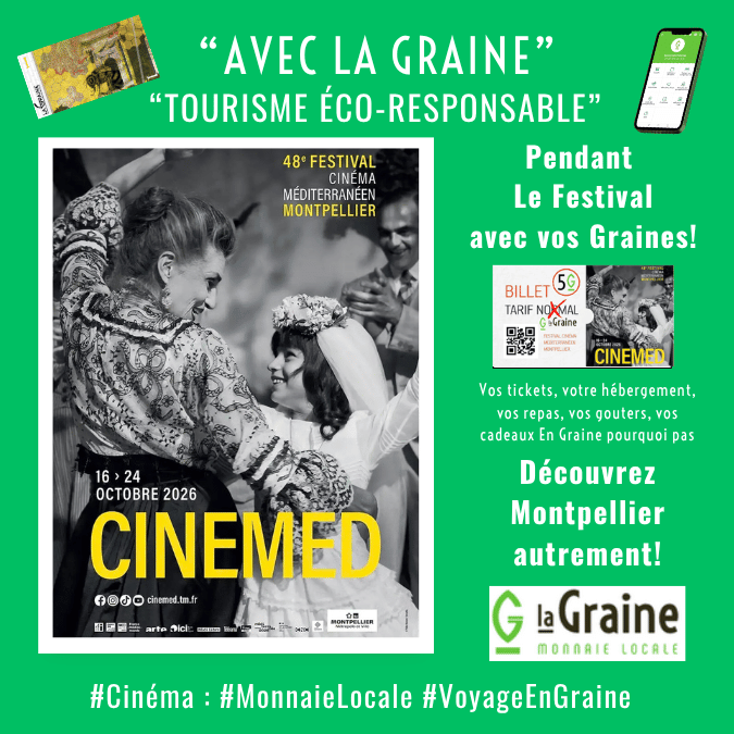 Lire la suite à propos de l’article Cinemed 2026, un séjour en Graine –